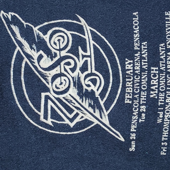 Vintage 1995 Jimmy Page Robert Plant Concert Tee - Picture 3 of 11